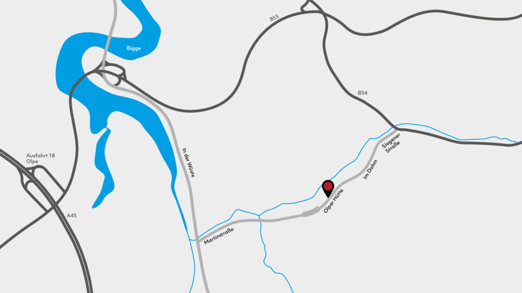 Karte zum Standort